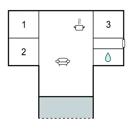 Hébergement de vacances Stunning In With Wifi Toftlund